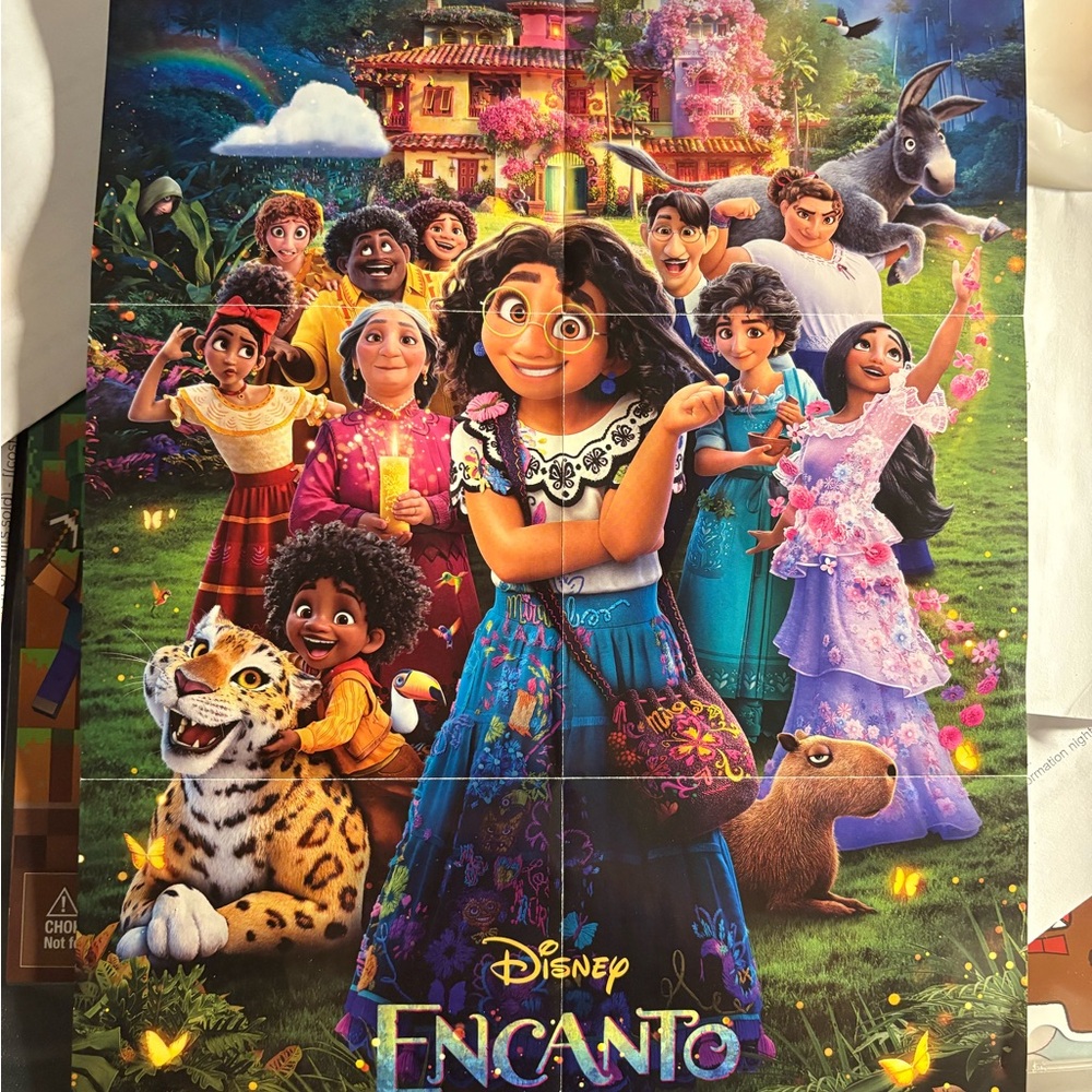 DISNEY ENCANTO poster/CD (TARGET EXCLUSIVE)